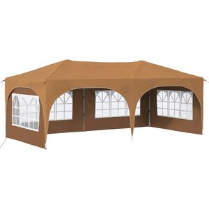 vidaXL Pop-up svinību teltis 575 x 288 x 245 cm Bē&scaron;a Oksforda audums