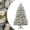 vidaXL Mākslīgā Ziemassvētku eglīte 300 cm 300 LED Silti balts