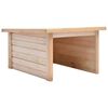 vidaXL zāles pļāvēja garāža, 92x104x59,5 cm, priedes masīvkoks, 19 mm