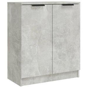vidaXL kumode, betona pelēka, 60x30x70 cm, inženierijas koks