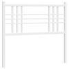 vidaXL rezerves galvgalis, balts, 100 cm