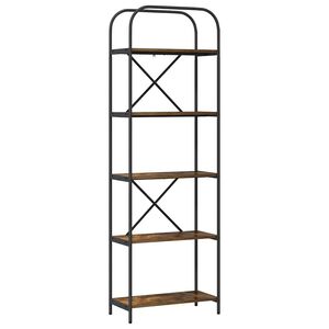 vidaXL Grāmatu plaukts 5 līmeņi 60 x 30 x 183 cm Inženierijas koks