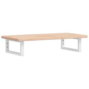 vidaXL izlietnes plaukts, stiprināms pie sienas, tērauds, ozola koks