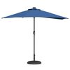 vidaXL Dārza parasols Azurblau 294 x 150 x 224 cm