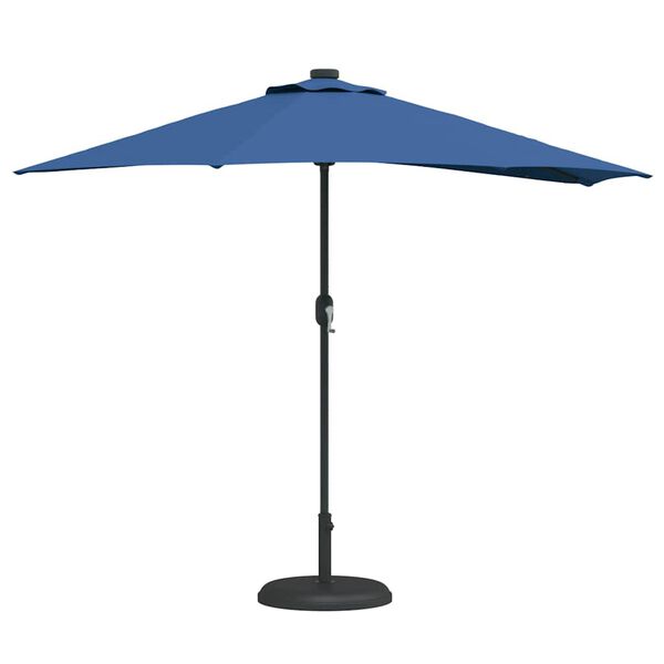 vidaXL Dārza parasols Azurblau 294 x 150 x 224 cm