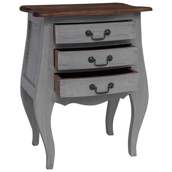 vidaXL naktsskapītis, 48x35x64 cm, masīvs sarkankoks