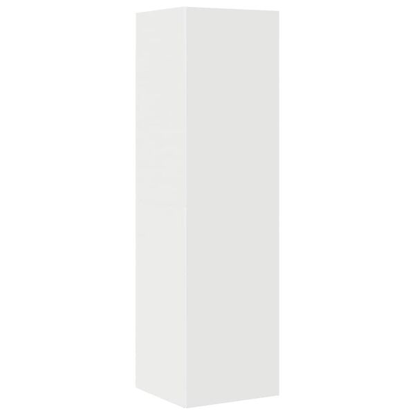 vidaXL 4-daļīgs TV skapīšu komplekts, balts, inženierijas koks