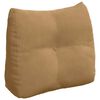 vidaXL Atpakaļ spilvens Brūna 60 x 24 x 50 cm Samts