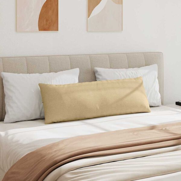 vidaXL Dīvāna spilveni 2 pcs Pelēki zaļa 120 x 40 cm Korduroja audums