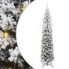 vidaXL Mākslīgā Ziemassvētku eglīte su 300 LED ar statīvu Zaļa 210 cm