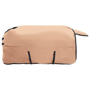 vidaXL Zirgu sega Kapučīno 75 cm Poliesters
