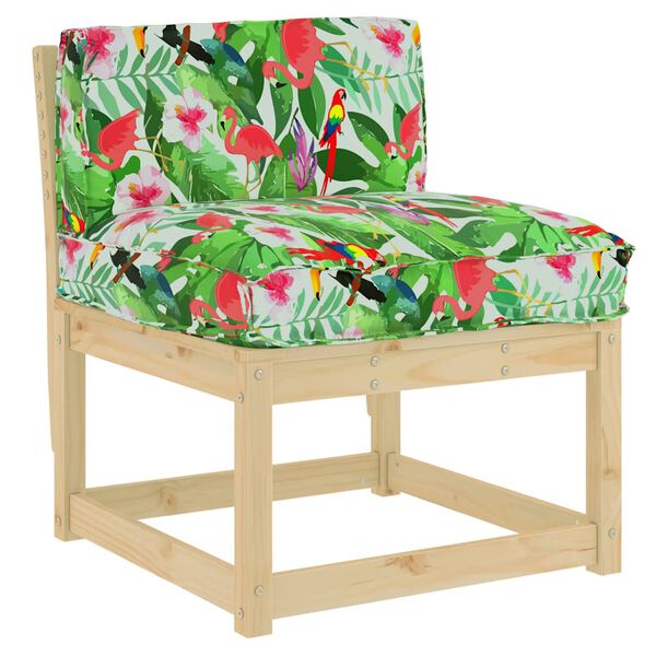 vidaXL Spilvens Daudzkrāsains 70 x 40 x 12 cm Oksforda audums