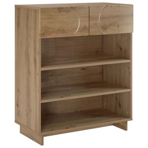 vidaXL Apavu skapis 73 x 38 x 87,5 cm Kompozītkoks Artisan Ozols
