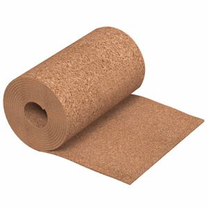 vidaXL Korķa ruļļi Brūna 500 x 50 x 0,8 cm korķis