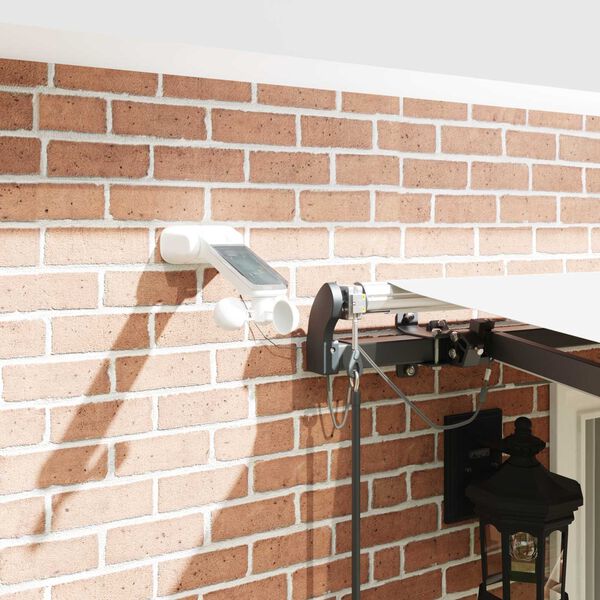 vidaXL Pārsega audums ar Balts 400 &times; 300 cm Poliesters