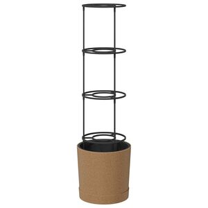 vidaXL Tomātu audzētājs Naturo ECO &Oslash; 29 x 106 cm WPC