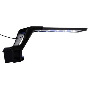vidaXL akvārija LED lampa ar stiprinājumu, 25-45 cm, zila un balta