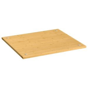 vidaXL plīts virsmas pārsegs, 50x56x1,5 cm, bambuss