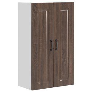 vidaXL Trauku ma&scaron;īnas panelis Kalmar Brūns ozols 60 x 31 x 100 cm