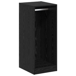 vidaXL Skapis Melns ozols 41 x 48 x 102 cm Inženierijas koks
