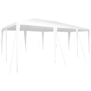 vidaXL Balles telts Balts 600 x 400 x 266 cm Polietilēns un tērauds