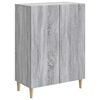 vidaXL Puse Pelēks Sonoma ozols 66 x 34,5 x 90 cm Inženierijas koks