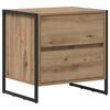 vidaXL Naktsgaldiņ&scaron; Mākslīgā ozola 50 x 39.5 x 50 cm Inženierijas koks