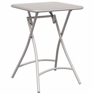 vidaXL Bistro galds Bē&scaron;a 55 x 55 x 72,5 cm Pulverkrāsots tērauds