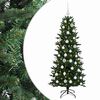 vidaXL Mākslīgā Ziemassvētku egle ar bumbiņu 120 cm 150 LED