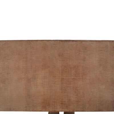 vidaXL kafijas galdiņš, brūns, egles masīvkoks, 91x51x38 cm