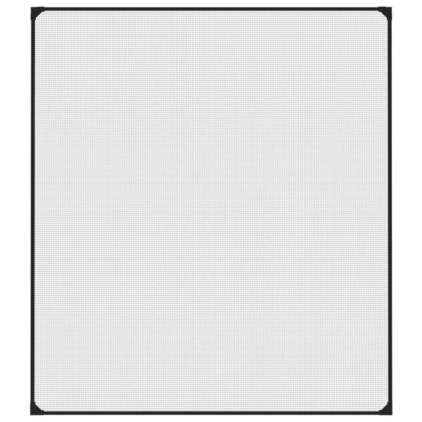 vidaXL magnētisks kukaiņu siets logam, 130x150 cm, antracītpelēks