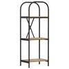 vidaXL Grāmatu plaukts 3 līmeņi 40 x 30 x 109 cm Inženierijas koks