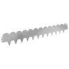 vidaXL Zāliena Apmale 20 pcs 103 x 15 cm Tērauds Sudraba