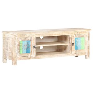vidaXL TV skapītis, 120x30x40 cm, neapstrādāts akācijas koks