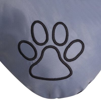 vidaXL suņu matracis, pelēks, XL izmērs