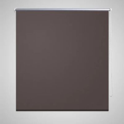Ruļļu žalūzijas, gaismu necaurlaidīgas, 160 x 230 cm, kafijas krāsā