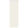 vidaXL rullo žalūzija pelēkbalti 70x230 cm auduma platums 65,7cm