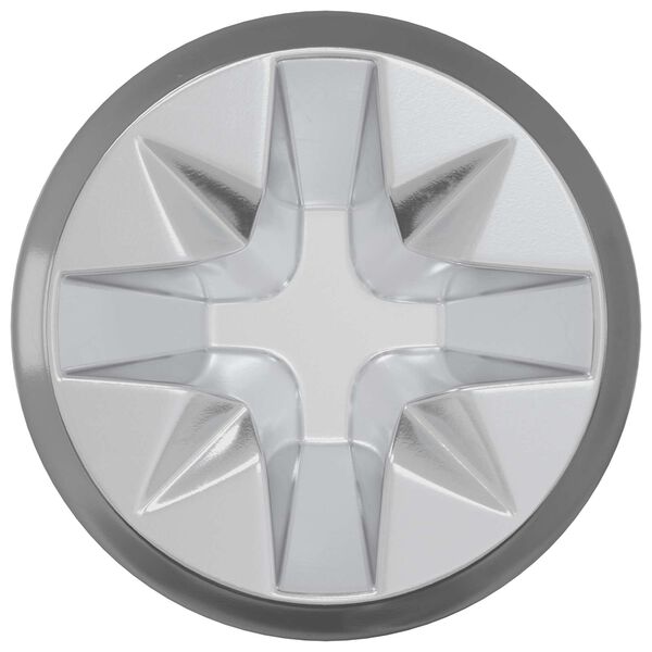 vidaXL Kameru slēdža skrūve 2 pcs Sudrabs un melns M6 x 40 mm Metāls