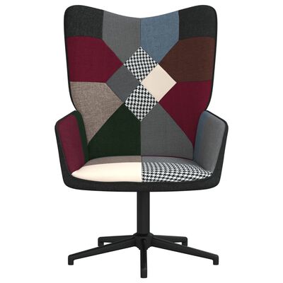 vidaXL atpūtas krēsls, tekstilmozaīkas audums