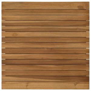 vidaXL Galda virsma 60 x 60 x 3,5 cm Kvadrātveida Ciets tek&scaron;a koks