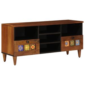 vidaXL Televizora skapī&scaron;a ar plauktu Valriekstu koks 100 x 33 x 46 cm