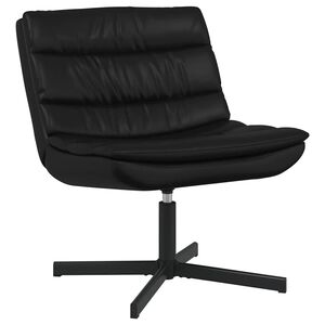 vidaXL Grozāmkrēsls Melna 63 x 75 x 76 cm Mākslīgā āda