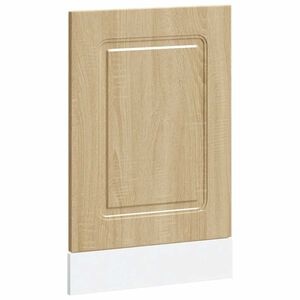 vidaXL trauku mazgājamās ma&scaron;īnas panelis Kalmar ozolkoka 45x1,5x57 cm