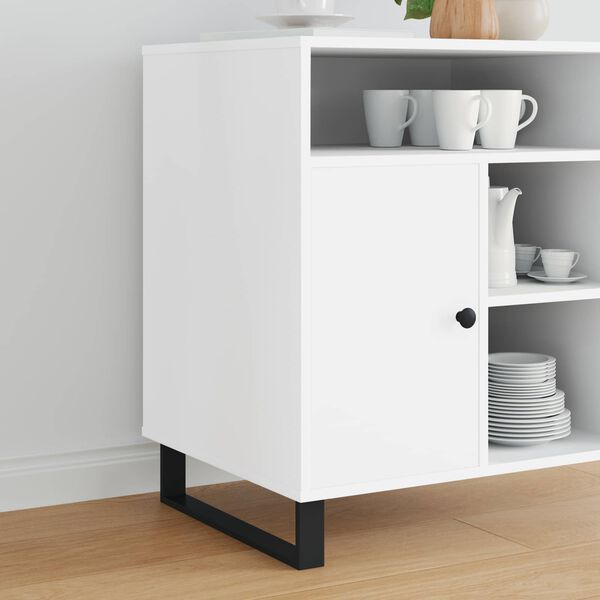 vidaXL Mēbeļu kājas 2 pcs Melna 43,6 x 4 x 10 mm Dzelzs