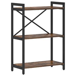 vidaXL Grāmatu plaukts 60 x 30 x 85 cm Inženierijas koks Dūmaka ozols