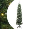 vidaXL Mākslīgā Ziemassvētku eglīte su 300 LED ar statīvu Zaļa 240 cm