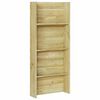 vidaXL Augu plaukti Brūna 50 x 15 x 117 cm Impregnēts priedes koks