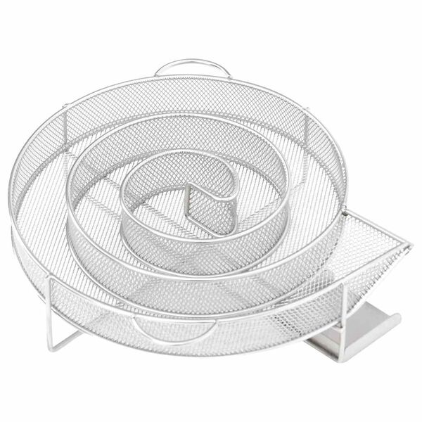 vidaXL aukstās kūpinā&scaron;anas dūmu ģenerators, apaļ&scaron;, 19,5 cm, tērauds