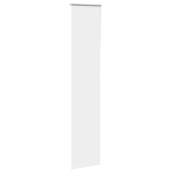 vidaXL rullo žalūzija balta 50x210 cm Auduma platums 45,7cm poliesters
