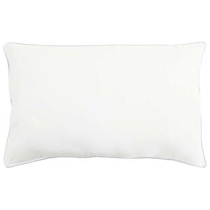 vidaXL Spilvens Balts 40 x 60 cm Bambusa &Scaron;ķiedras
